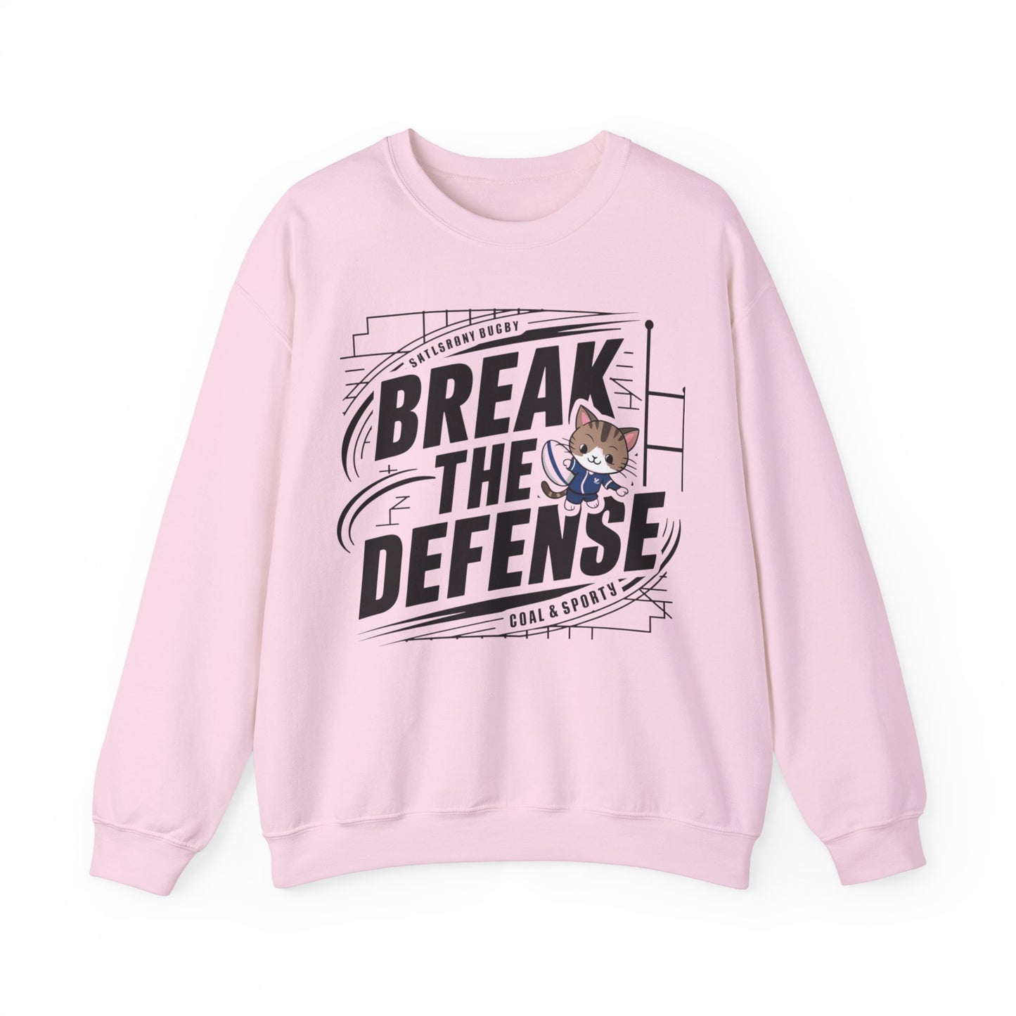 Break The Defence Ultra Cotton Crewneck Sweatshirts