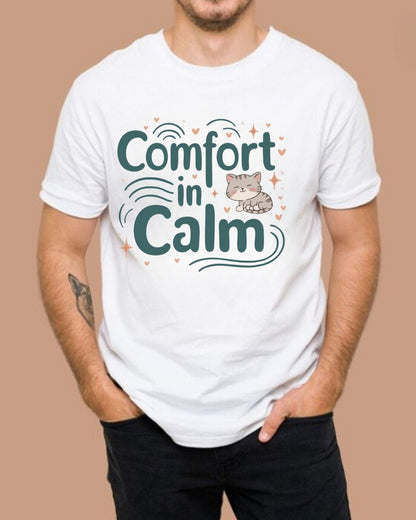 Calm In Comfort Cotton T-Shirt