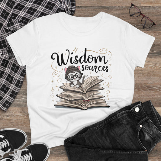 Womens Tees Wisdom Sources Grandma Shirts Tops Short Sleeve Regular Fit Cotton Funny Cat Graphic Tshirts