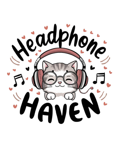 Headphone Heaven Cotton T-Shirt