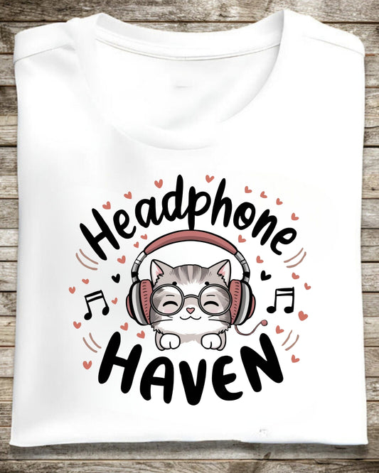 Headphone Heaven Cotton T-Shirt