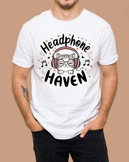 Headphone Heaven Cotton T-Shirt