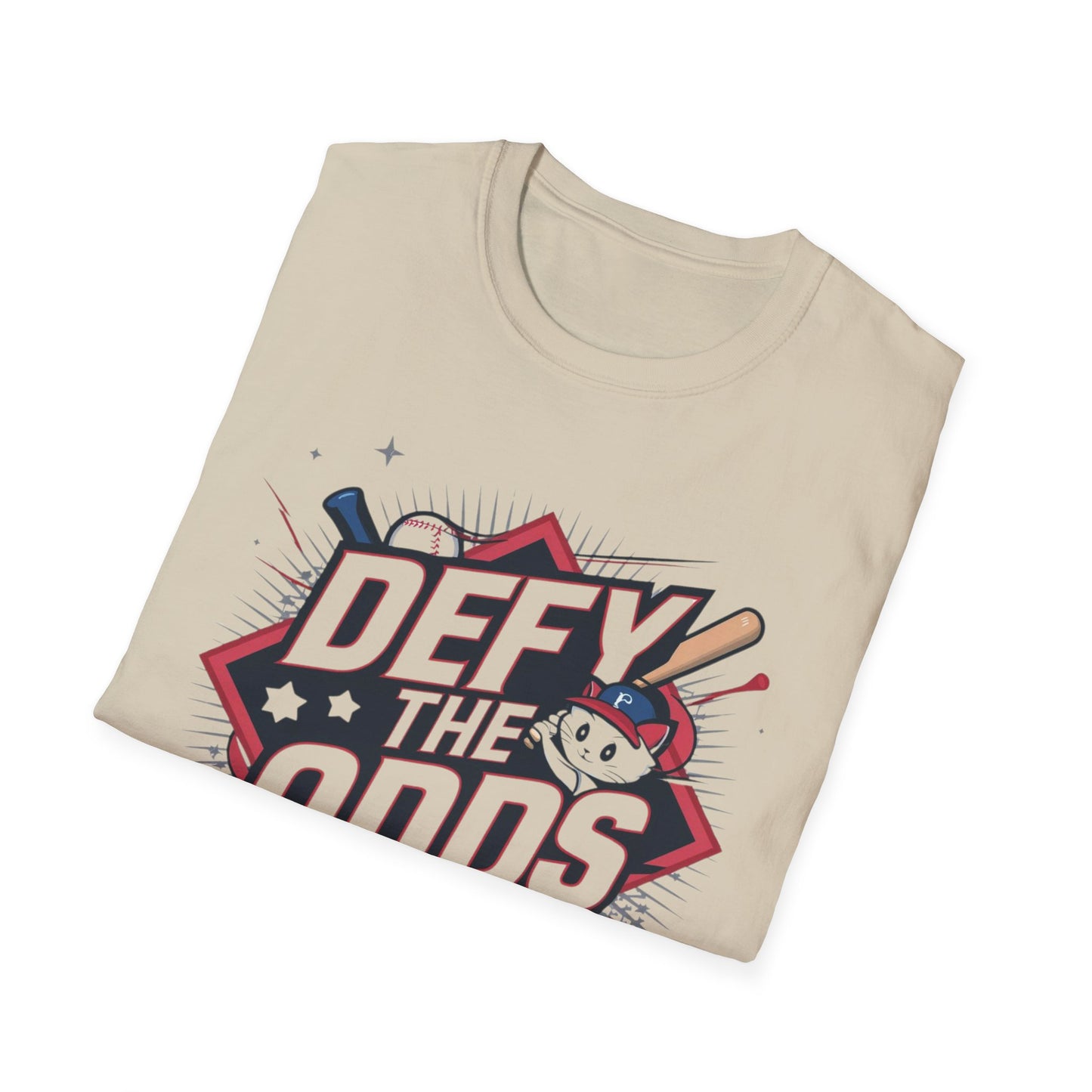 Defy The Odds Cotton Men Tshirt