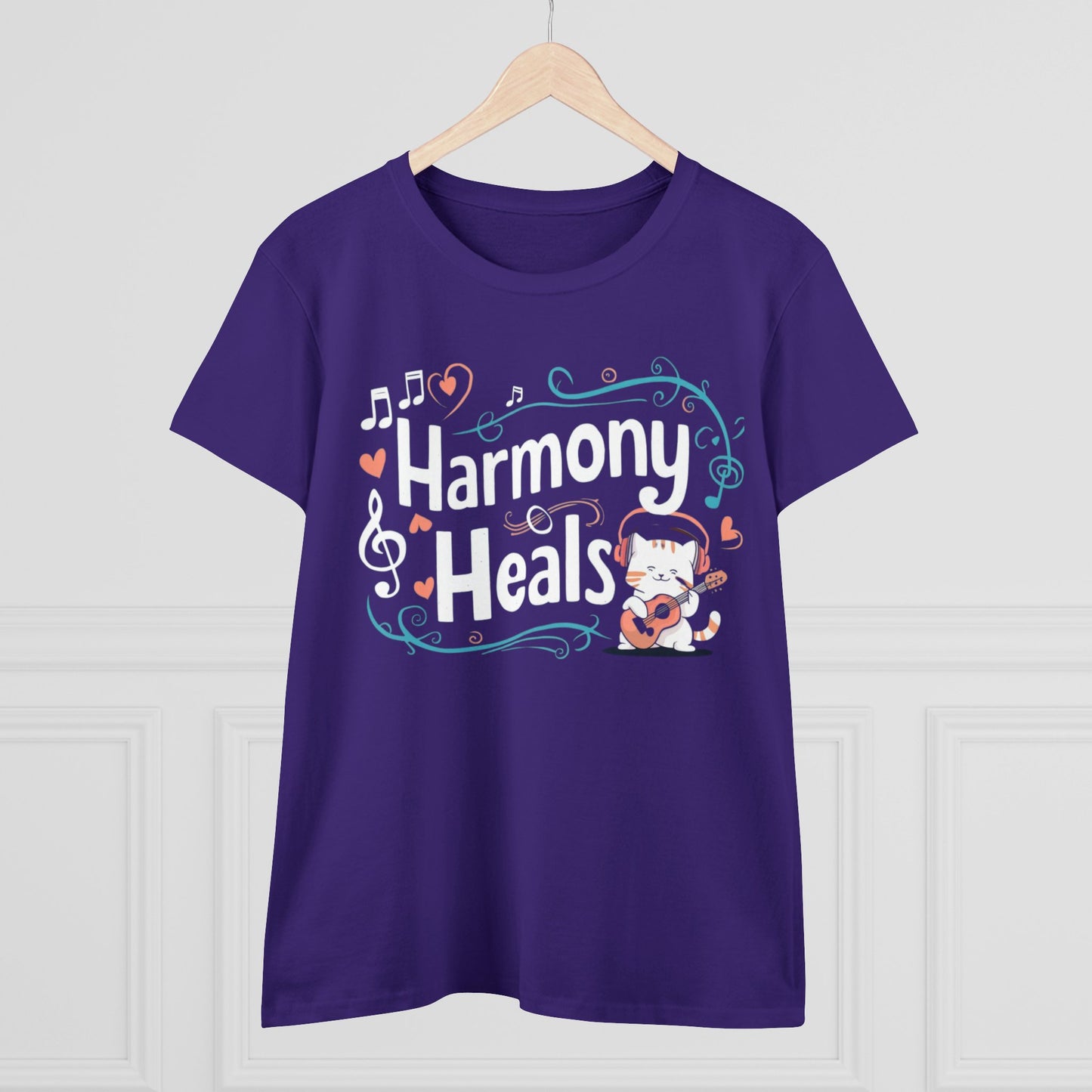 Harmony Heal Women Cotton Tshirt