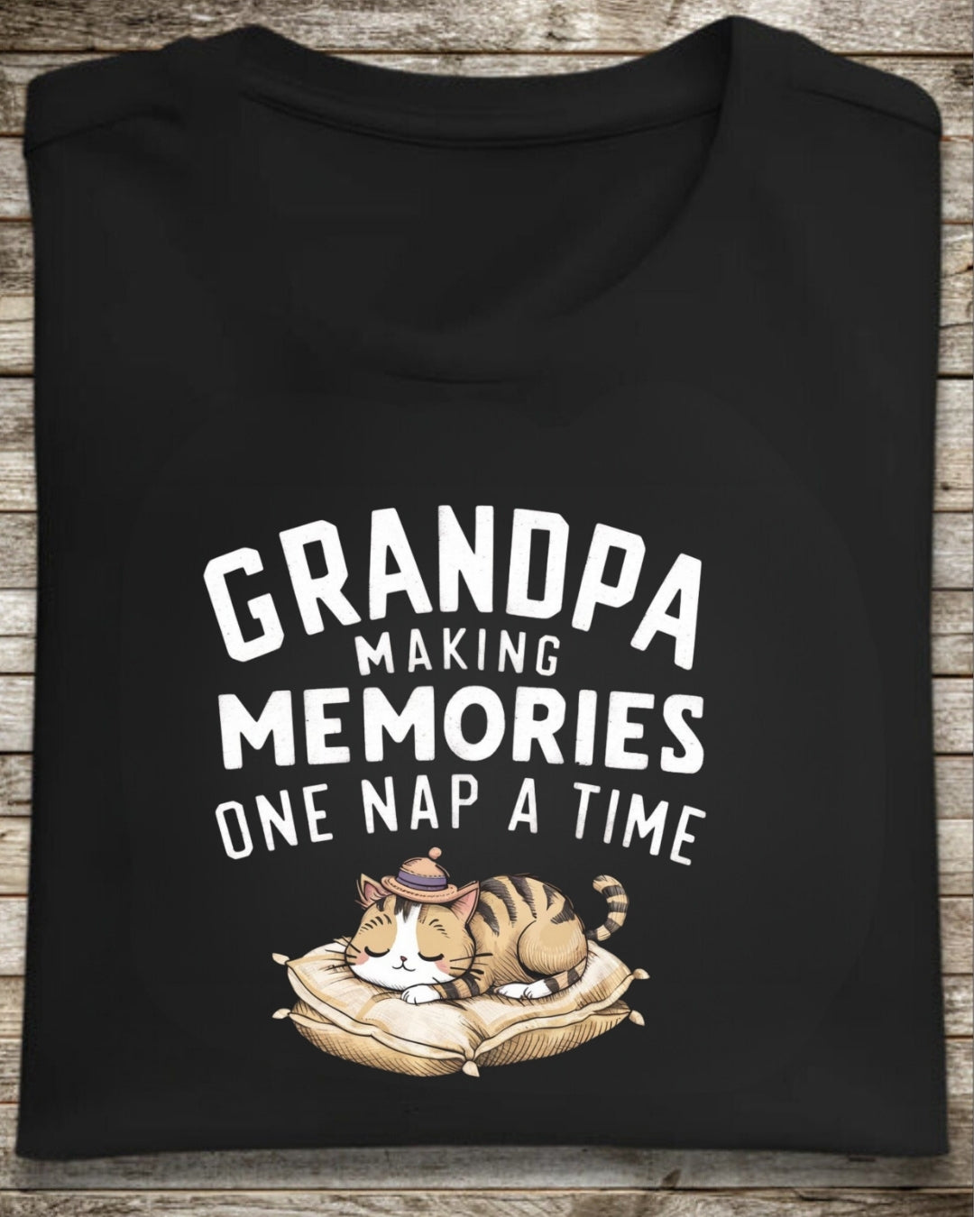 Grandma Having Memory One Nap A Time Cotton Tshirt