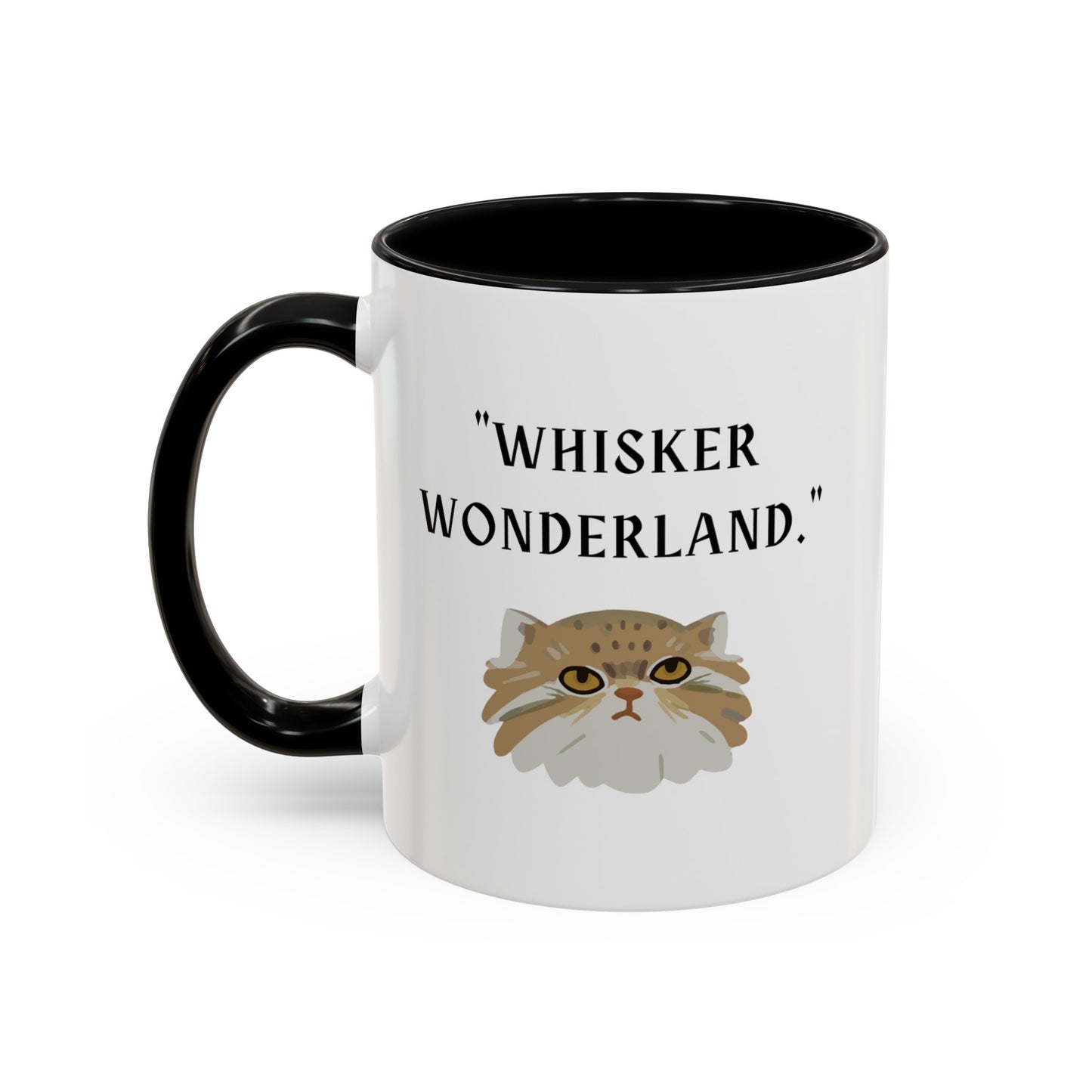 Billien Whisker Wonderland Printify 11 oz 11oz accent mug Coffee Mugs Holiday Picks Home & Living Kitchen Mugs Spring Essentials two tone White base