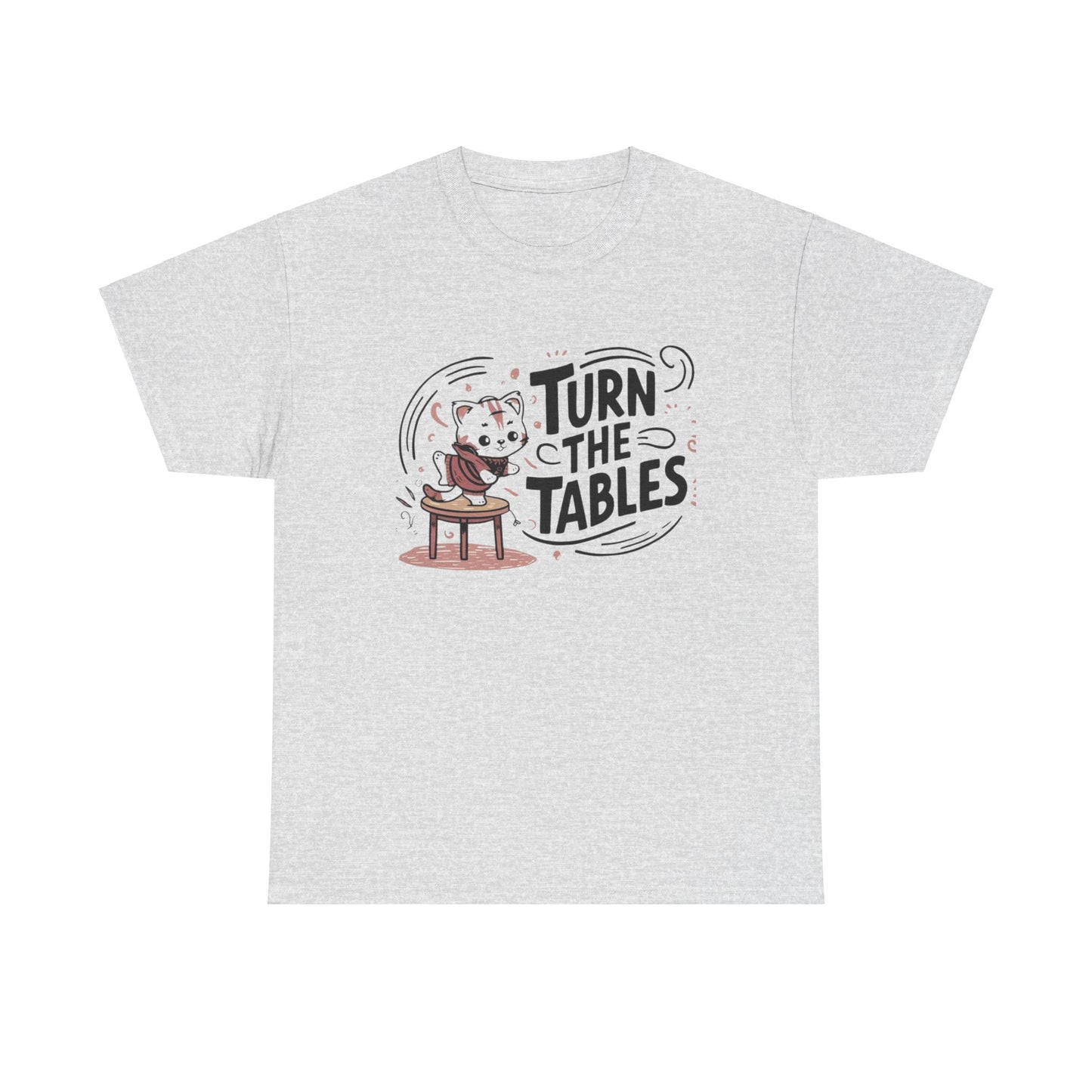 Turn The Table Idiom Cotton T-Shirt