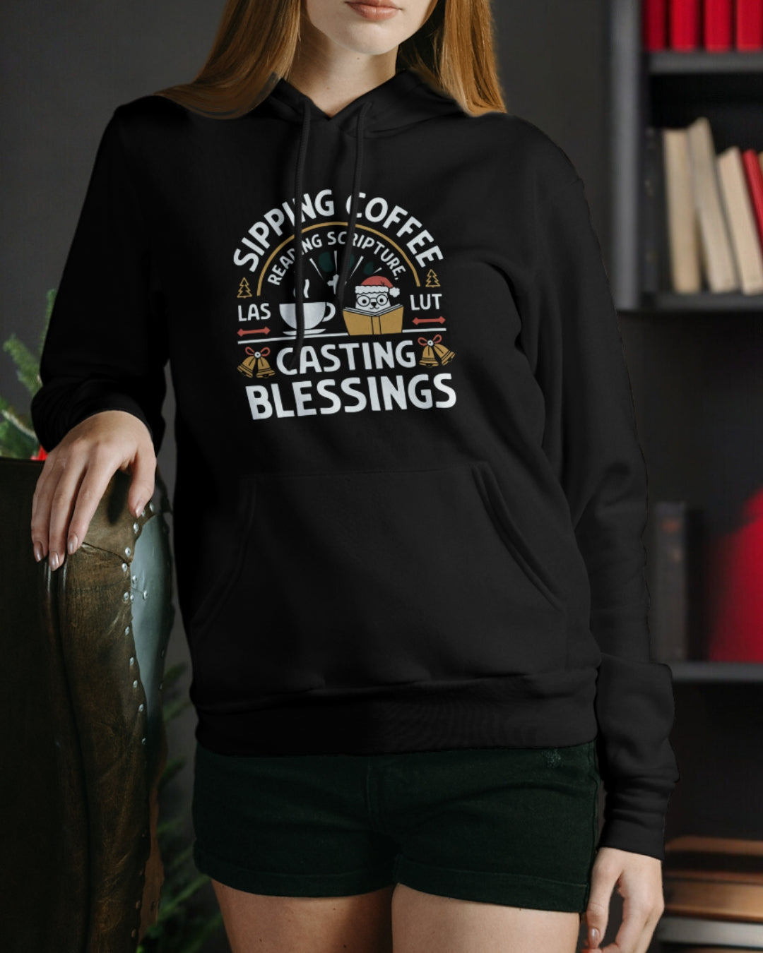 Sipping Faith Heavy Cotton Hoodie