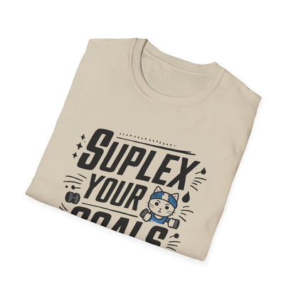 Suplex Your Goals Cotton Men Tshirt