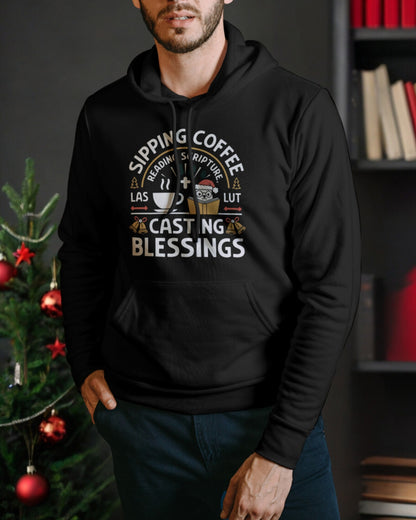 Sipping Faith Heavy Cotton Hoodie