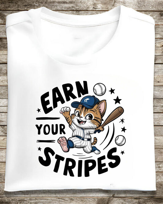 Earn Your Stripe Cotton Tshirt