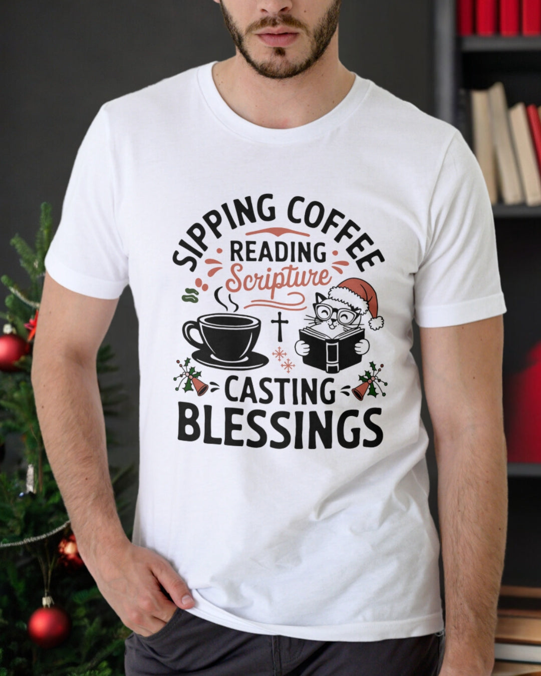 Scripture Sipper Cotton Tshirts