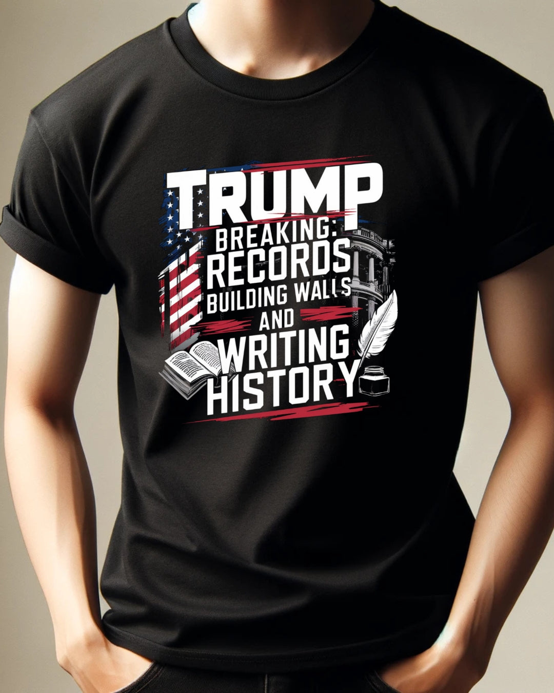 Trump Journey Cotton Tshirt