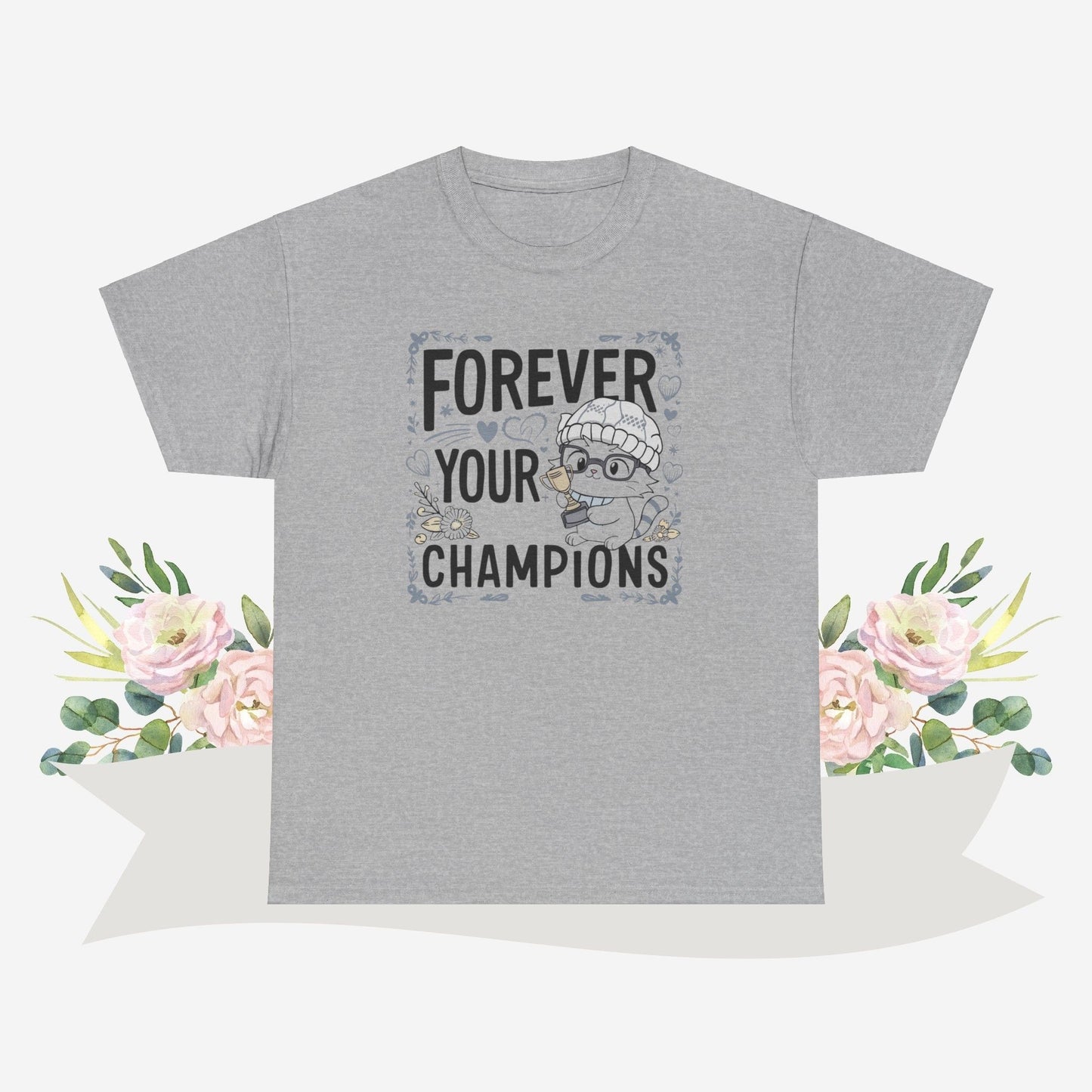 Forever Your Champion  Grandma Cotton Tshirt