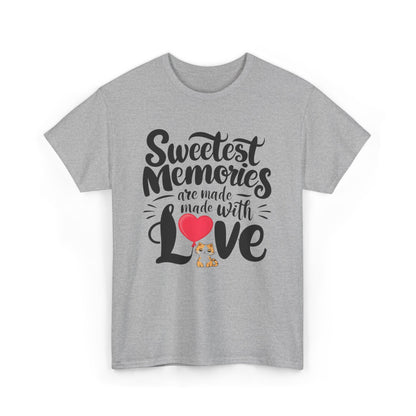 Sweetest Memory Are With Love Unisex Funny Cat T-Shirt