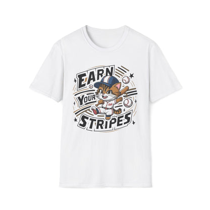 Earn Your Stripe Cotton Men Tshirt