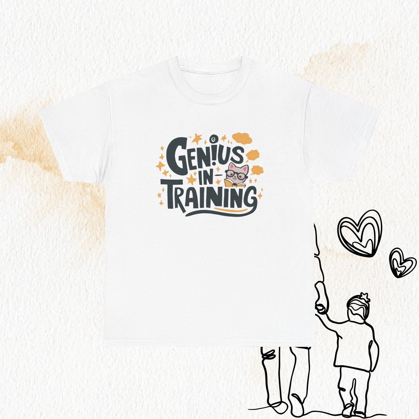 Genius In Training Cotton T-Shirt