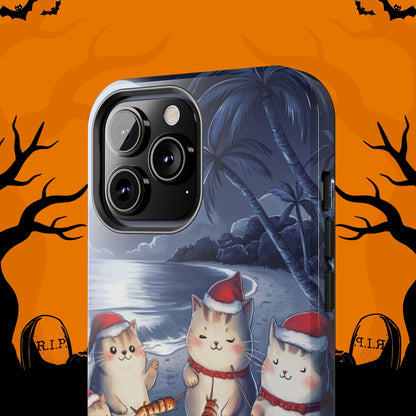 Meowmas Magic Tough Case