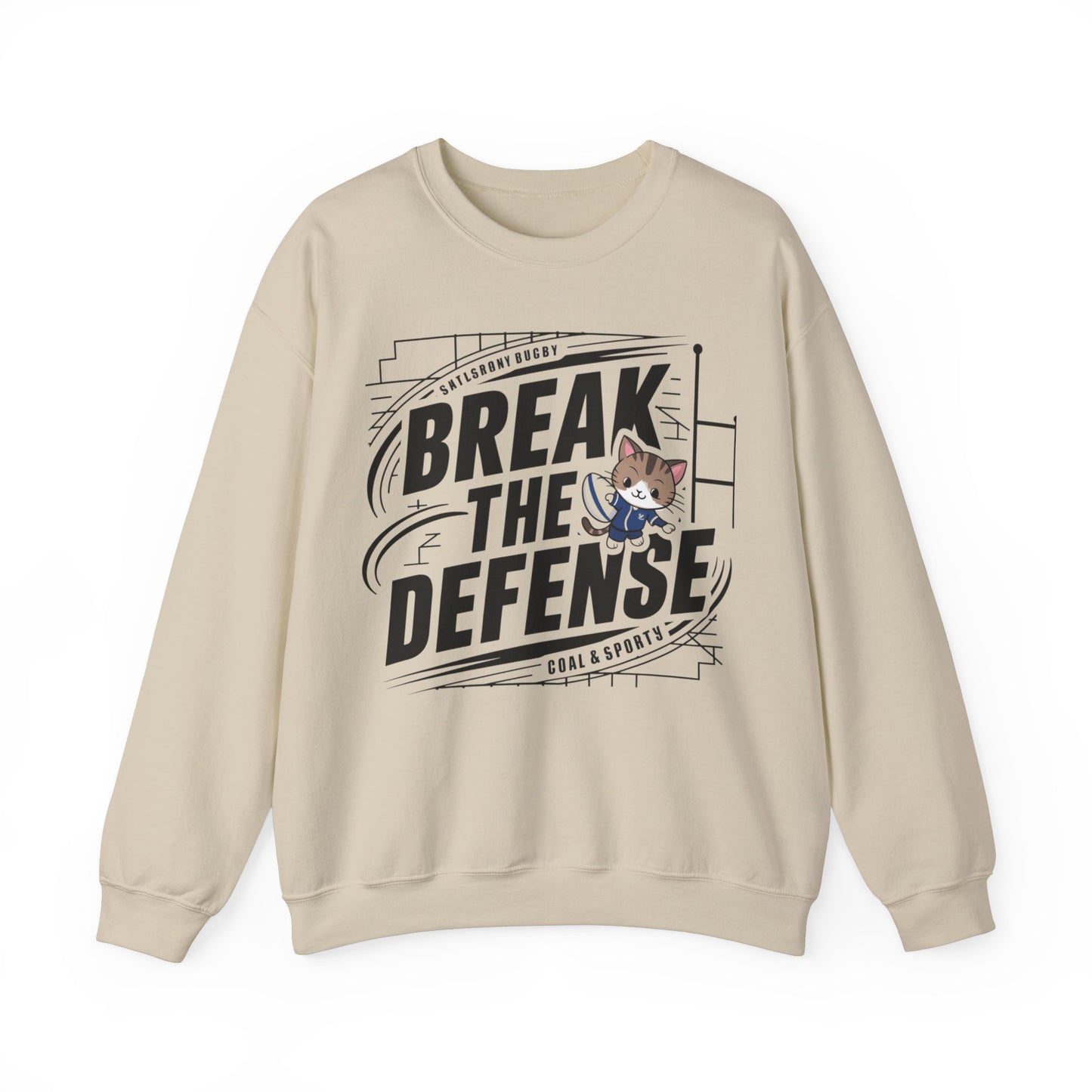 Break The Defence Ultra Cotton Crewneck Sweatshirts