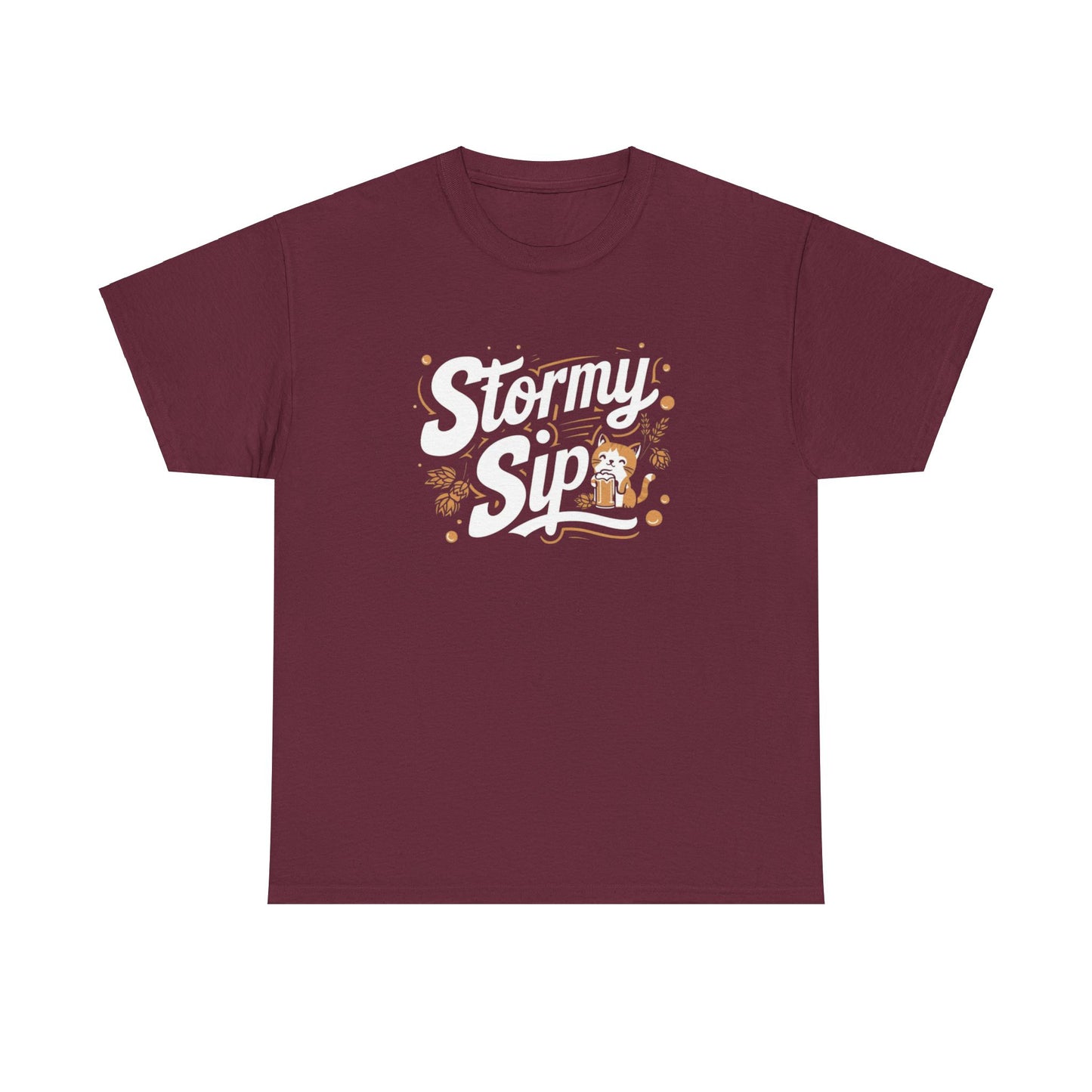 Stormy Sip Women T-Shirt