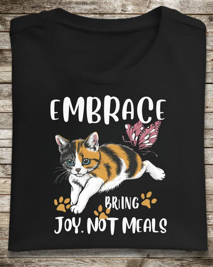 Embark Bring Joy Not Food Cotton Men Tshirt