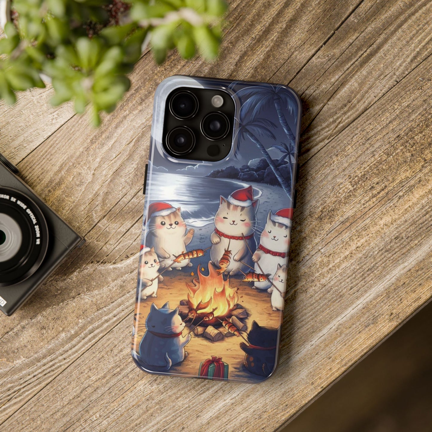 Meowmas Magic Tough Case