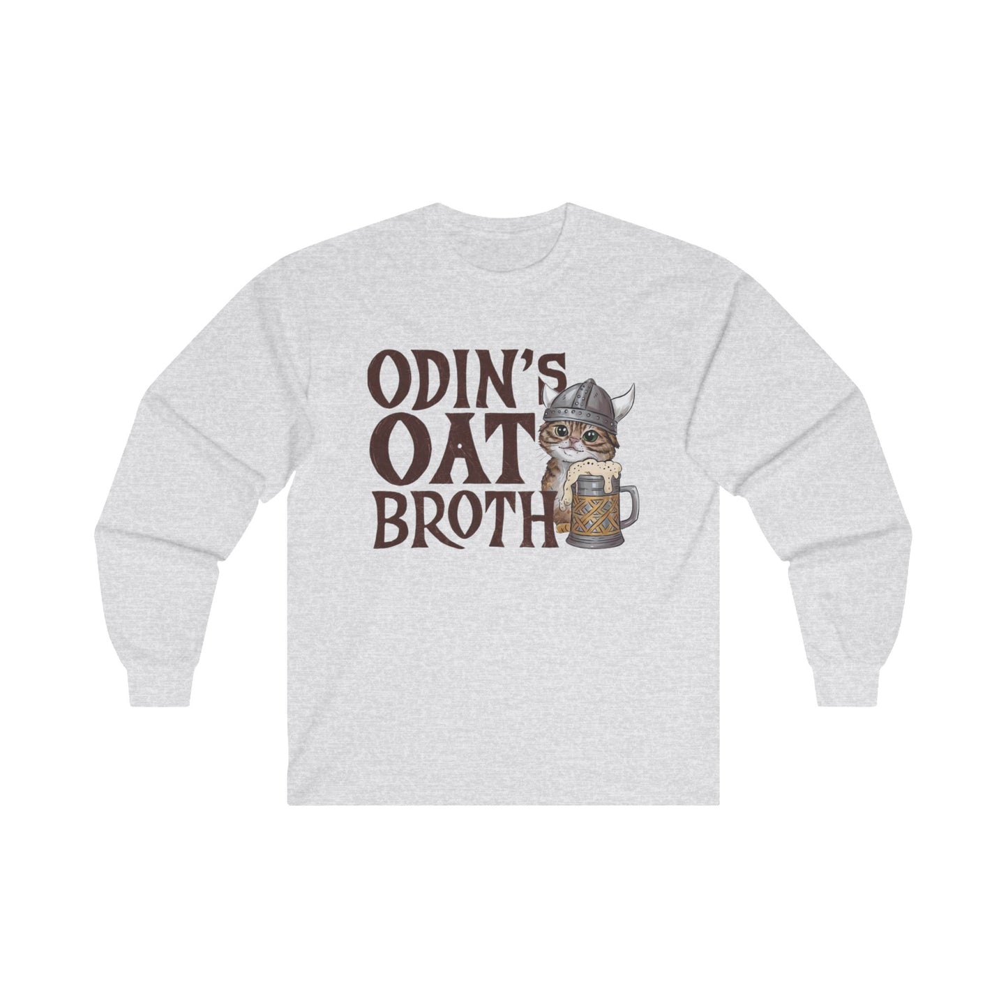 Odin Oat Broth Cotton Long Sleeve Tshirt