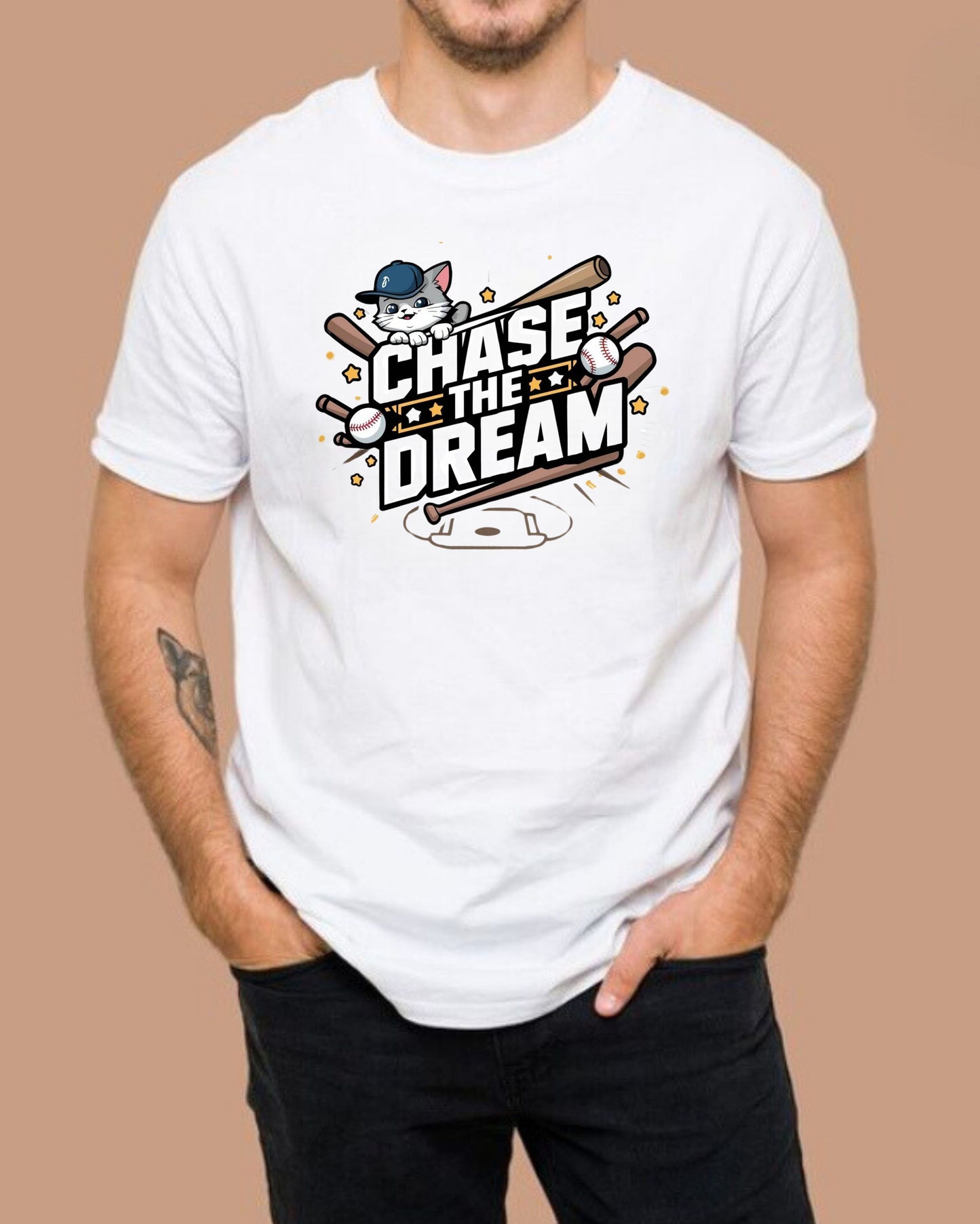 Chase Your Dream Cotton Tshirt