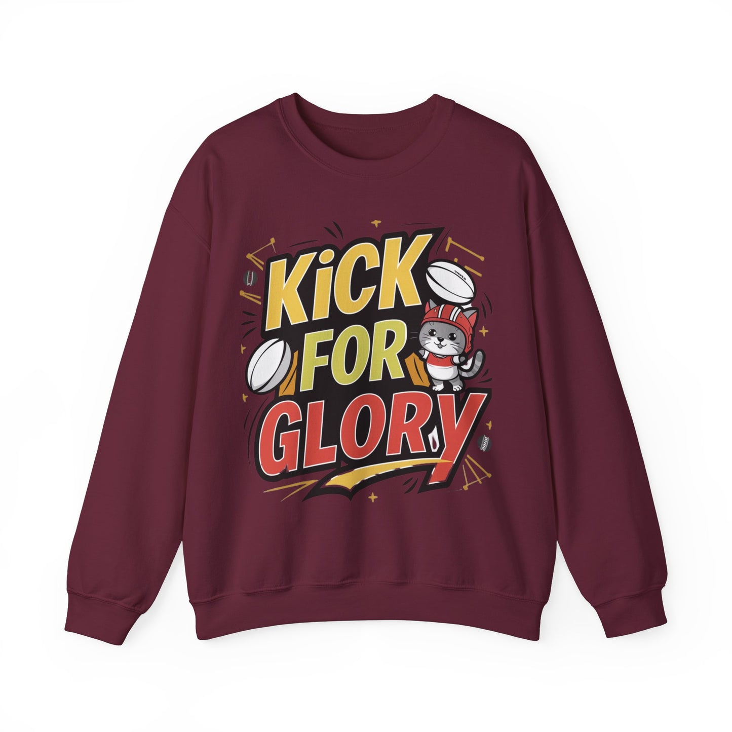 Kick For Glory Ultra Cotton Crewneck Sweatshirt