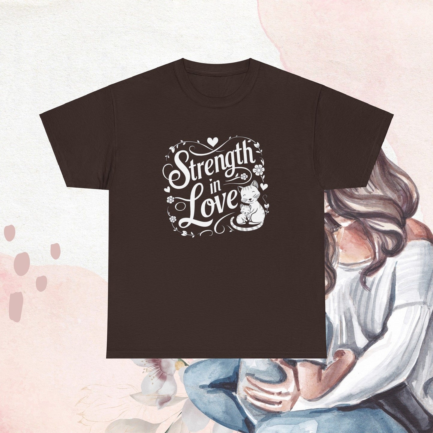 Strength In Love Cotton Tshirt