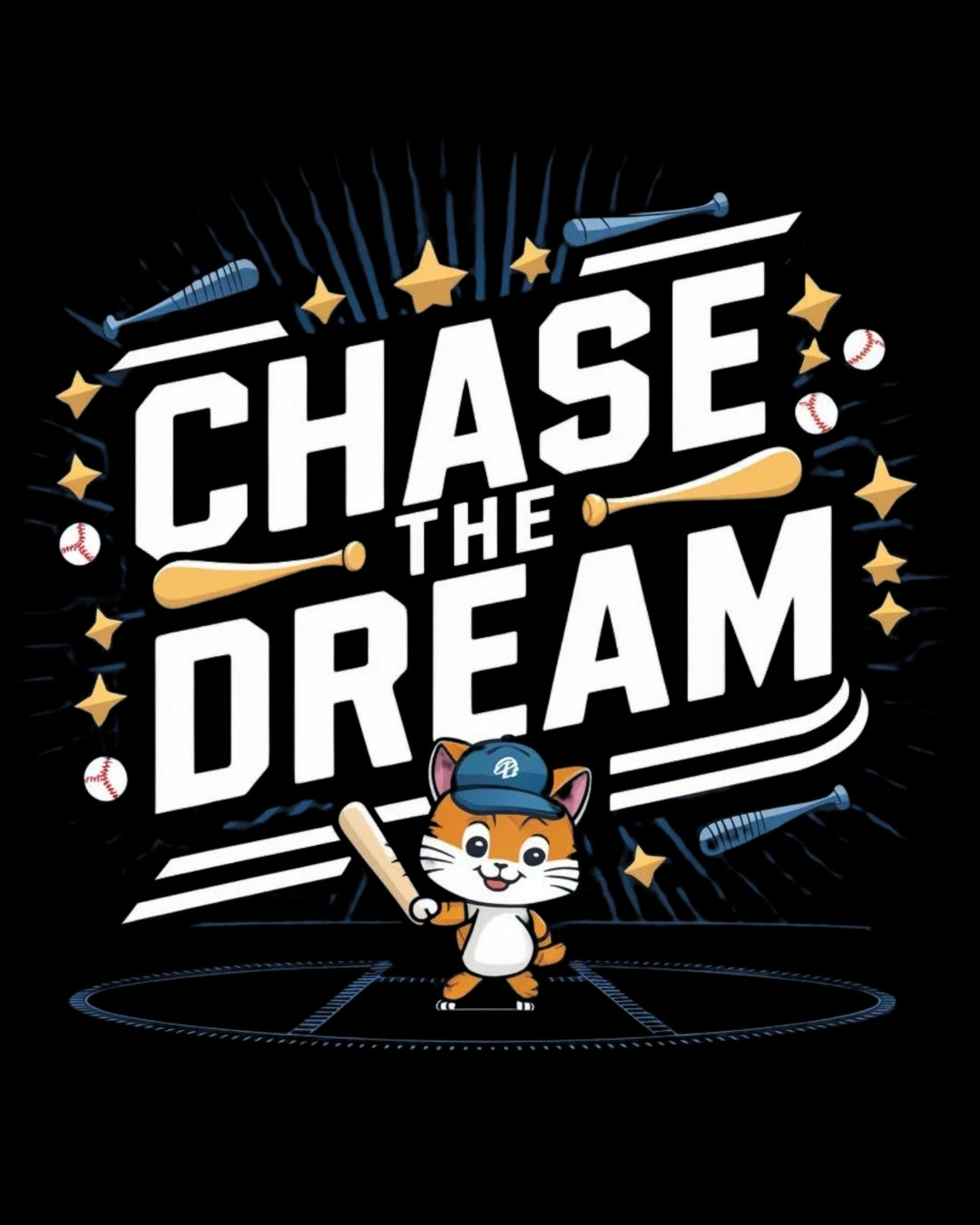 Chase The Dream Toddler Cotton T-Shirt