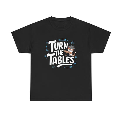 Turn  The Table Idiom Cotton T-Shirt