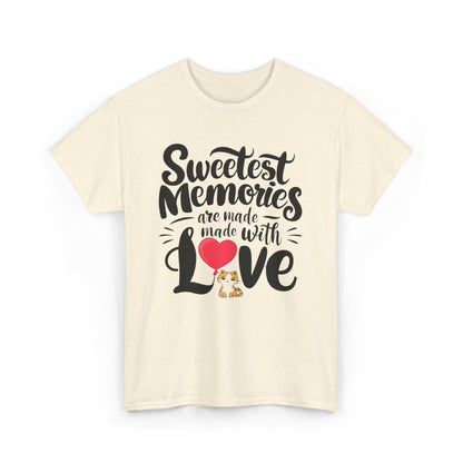 Sweetest Memory Are With Love Unisex Funny Cat T-Shirt