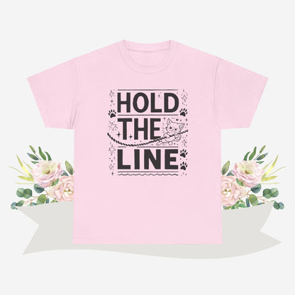 Hold The Line Cotton Tshirt