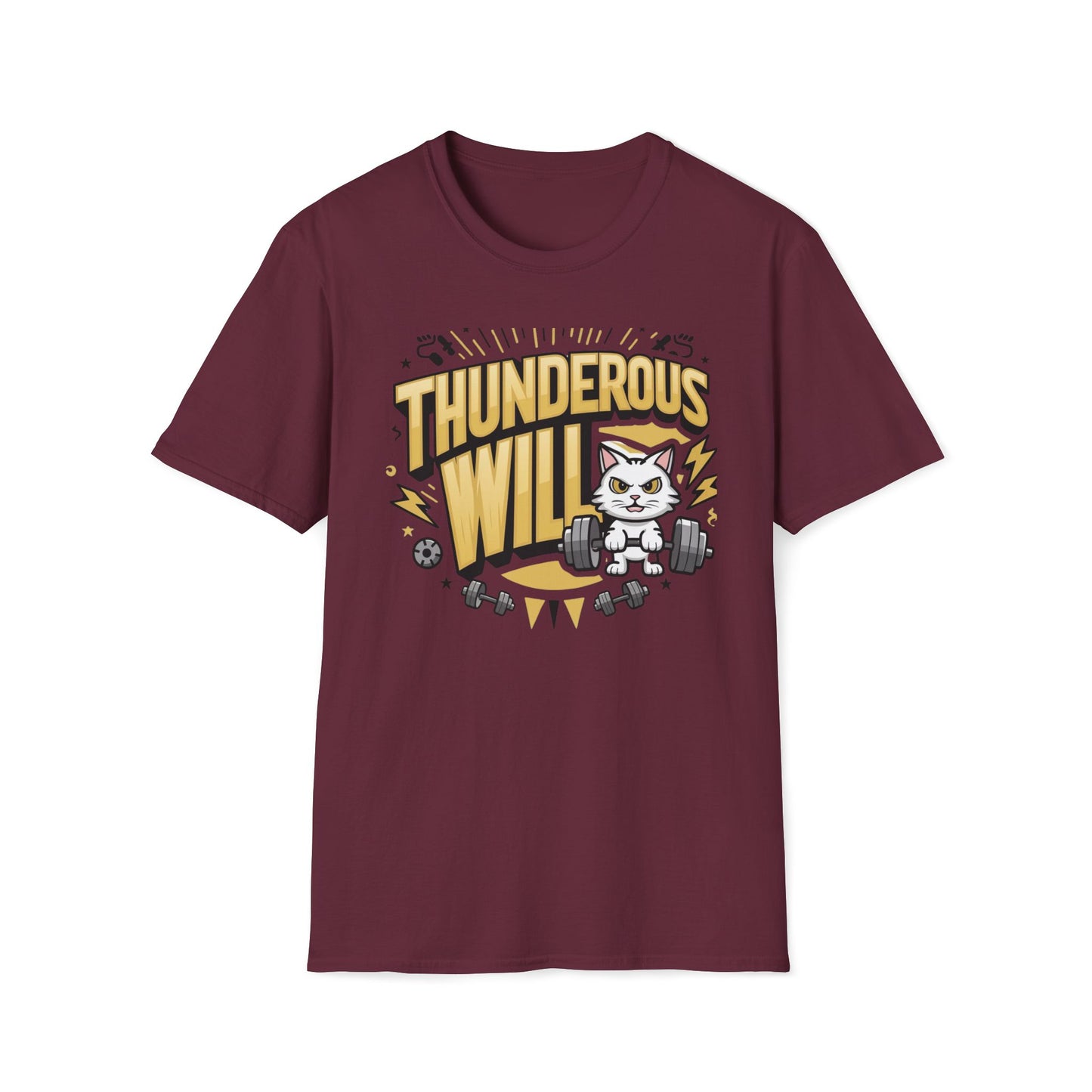 Thunderous Will Cotton Men Tshirt