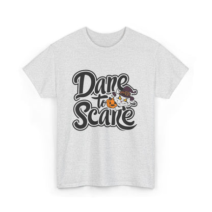 Dare To Scare Unisex Funny Cat T-Shirt