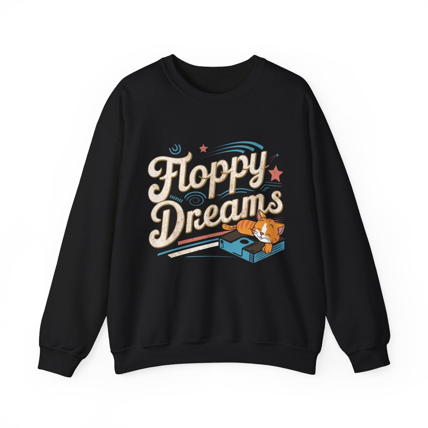 Floppy Dream Vintage Retro Video Game Ultra Cotton Crewneck Sweatshirt