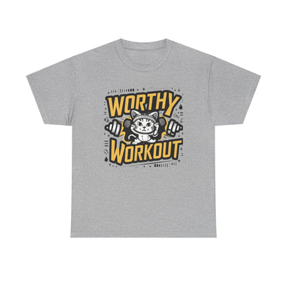 Worthy Workout Cotton T-Shirt