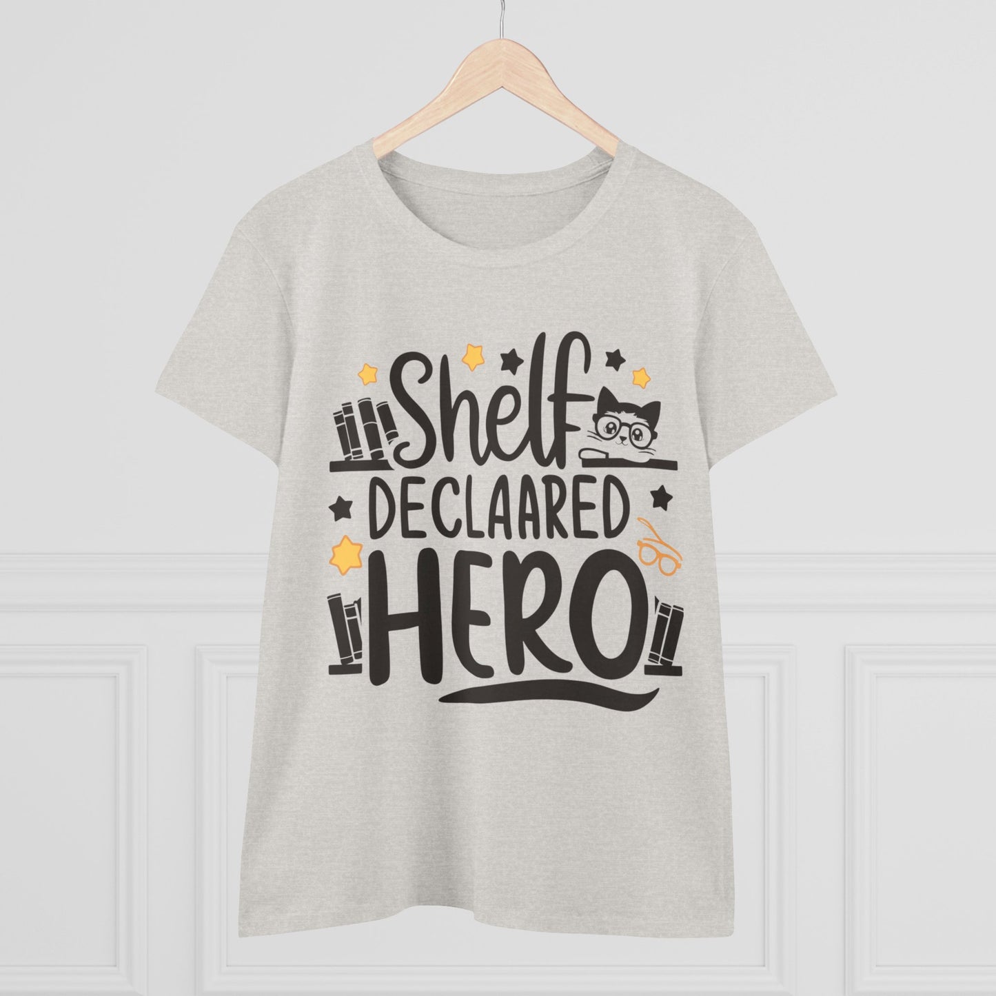 Self Declared Hero Cotton Women Tshirt