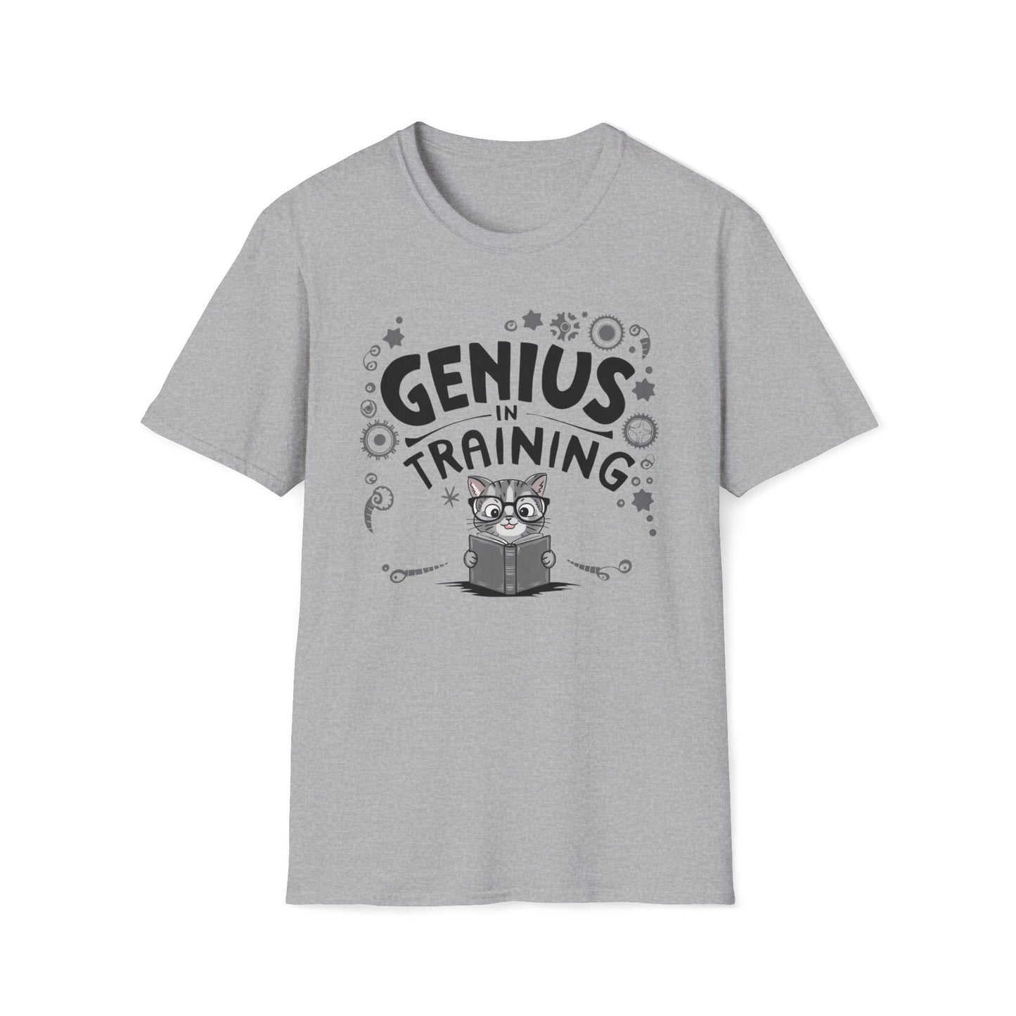 Genius In Training Cotton Men Tshirt