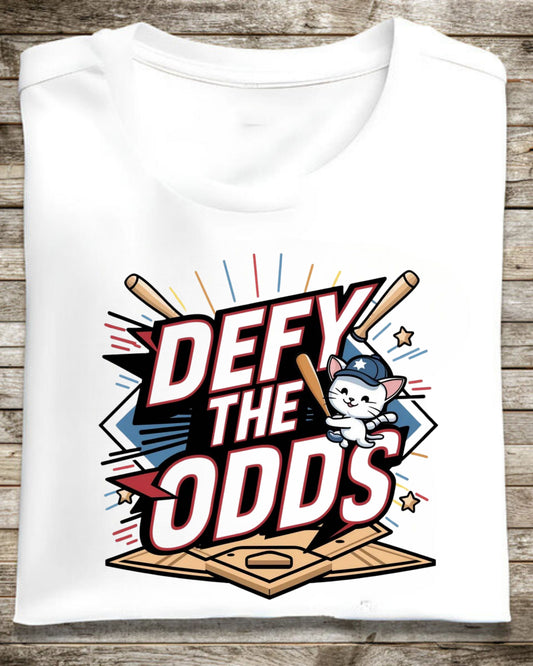 Defy The Odds Cotton Tshirt