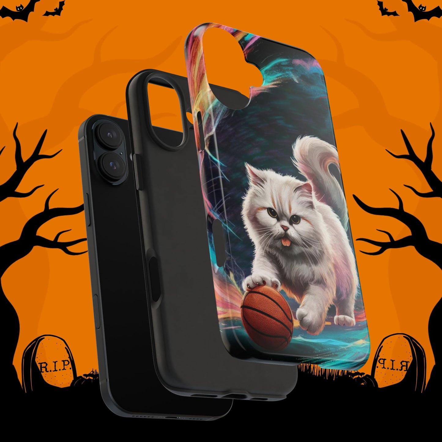 Meowble Dribble Tough Case