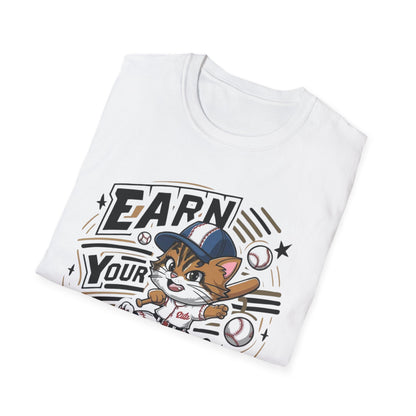 Earn Your Stripe Cotton Men Tshirt