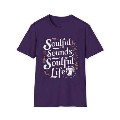 Soulful Sound Soulful Life Cotton Men Tshirt