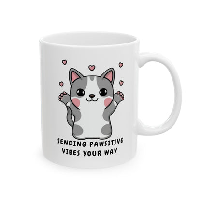 Billien Sunshine Sips Printify 11oz Coffee Mugs Holiday Picks Home & Living Kitchen Mugs Sublimation Valentine's Day Valentine's Day Picks White base