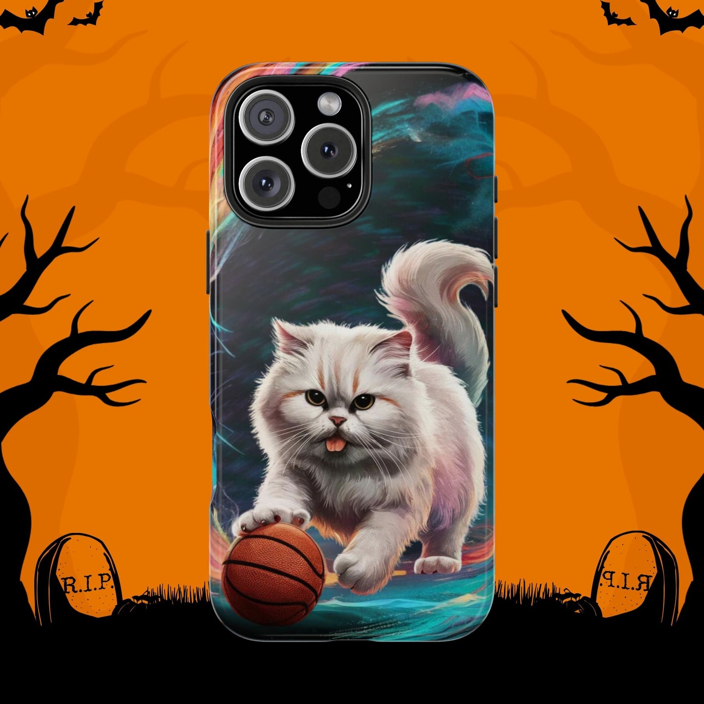 Meowble Dribble Tough Case