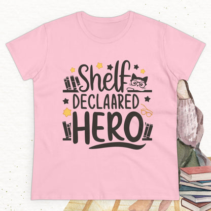 Self Declared Hero Cotton Women Tshirt