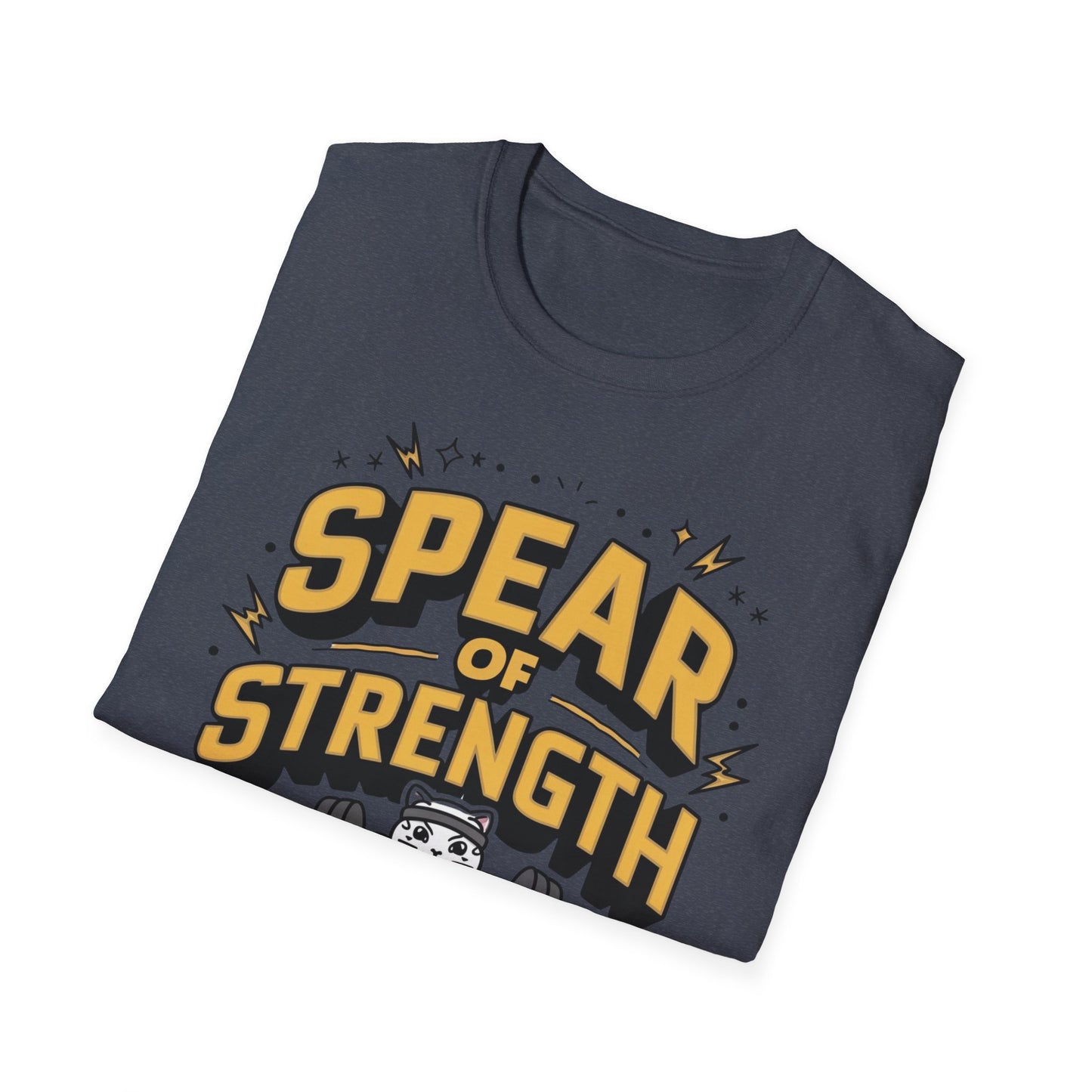 Spear of Strength Cotton Men Tshirt