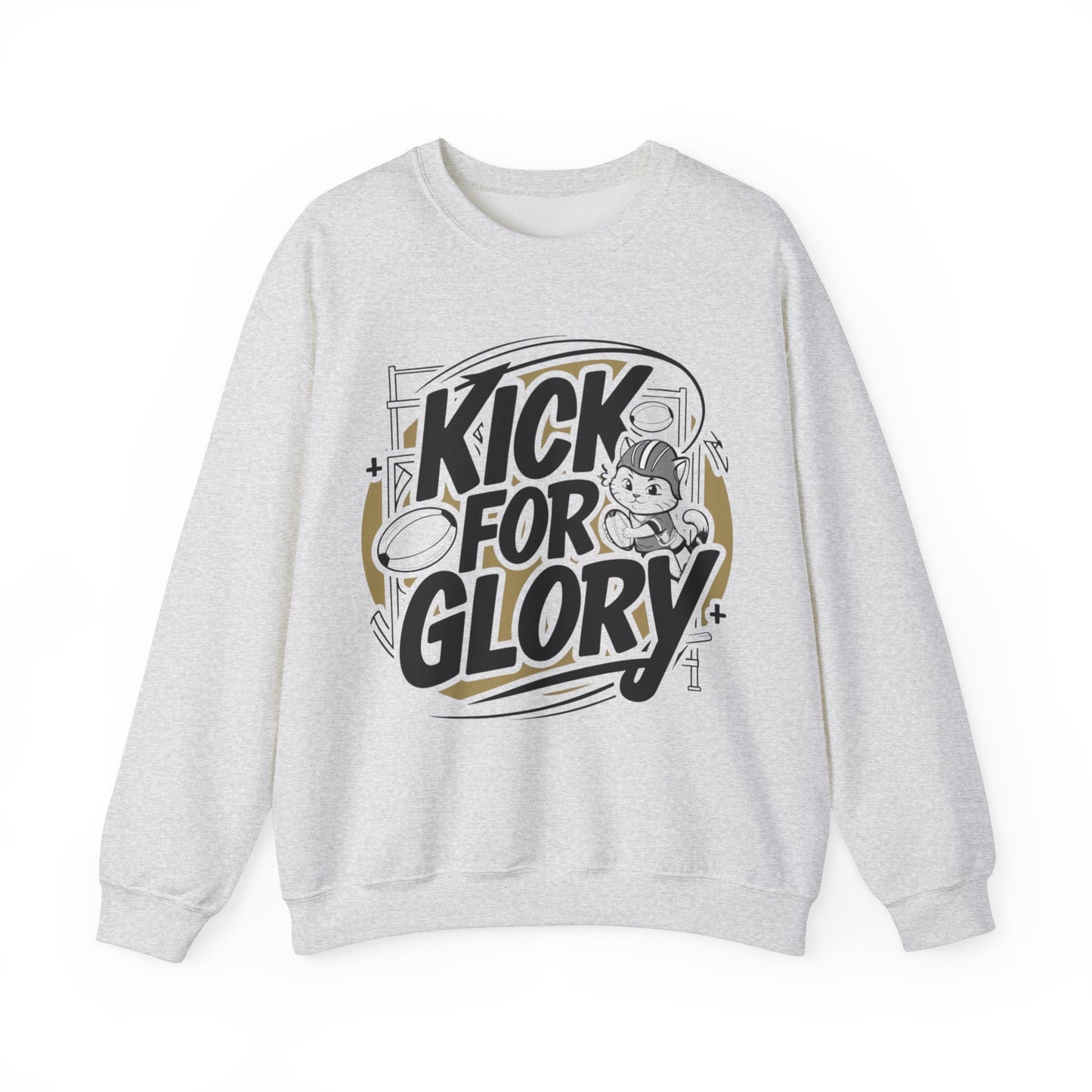 Kick For Glory Ultra Cotton Crewneck Sweatshirts