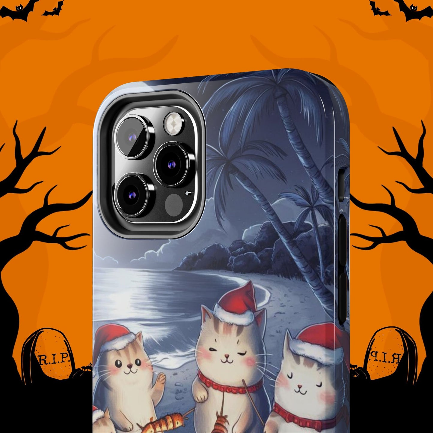 Meowmas Magic Tough Case